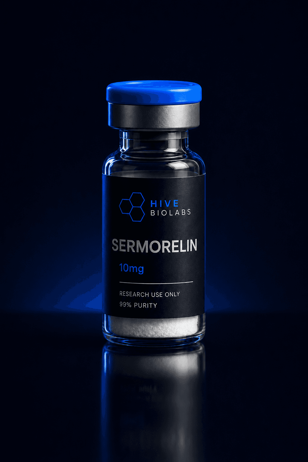 Sermorelin 10MG research vial